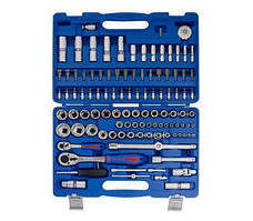 Набір інструментів універсальний 108 од. 1/4"+1/2" King Tony SC7510MR