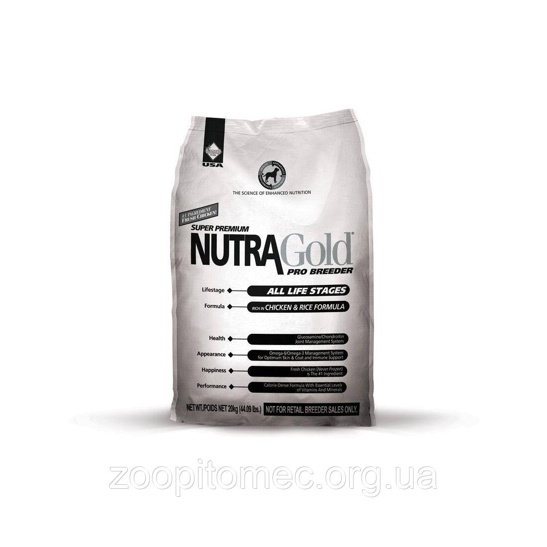 Корм NUTRA GOLD (Нутра Голд) ProBreeder для собак усіх порід і вікових груп, 3 кг