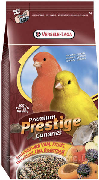 Корм для канарок Versele-Laga (Версель Лага) Prestige Premium (Canary) зернова суміш, 1 кг