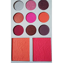 Палетка теней и румян Kylie Diary Pressed Powder Palette тени Kylie  Тени + румяна Скидка All 997, фото 3