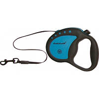 Рулетка Collar control 12 кг,4 м. ручка-комфорт, стрічка синя