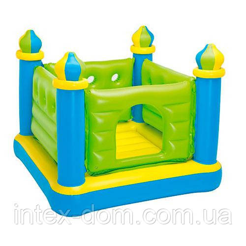 Ігровий центр-батут Фортеця 132х132х107см, Intex 48257