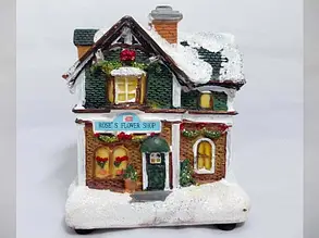 Будиночок із підсвіткою під ялинку