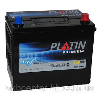 Автомобільний акумулятор PLATIN Premium JP 6CT- 70Aз 660A R SMF