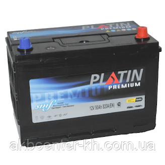 Автомобільний акумулятор PLATIN Premium JP 6CT- 90Aз 820A R SMF