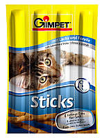 GIMPET Sticks ласощі для кішок м'ясні палички (лосось + форель), 4шт