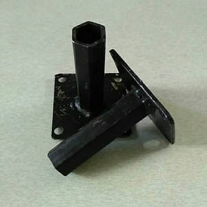 Піввісь/ступиця шестигранна 120 мм на мотоблок діаметр 24 мм