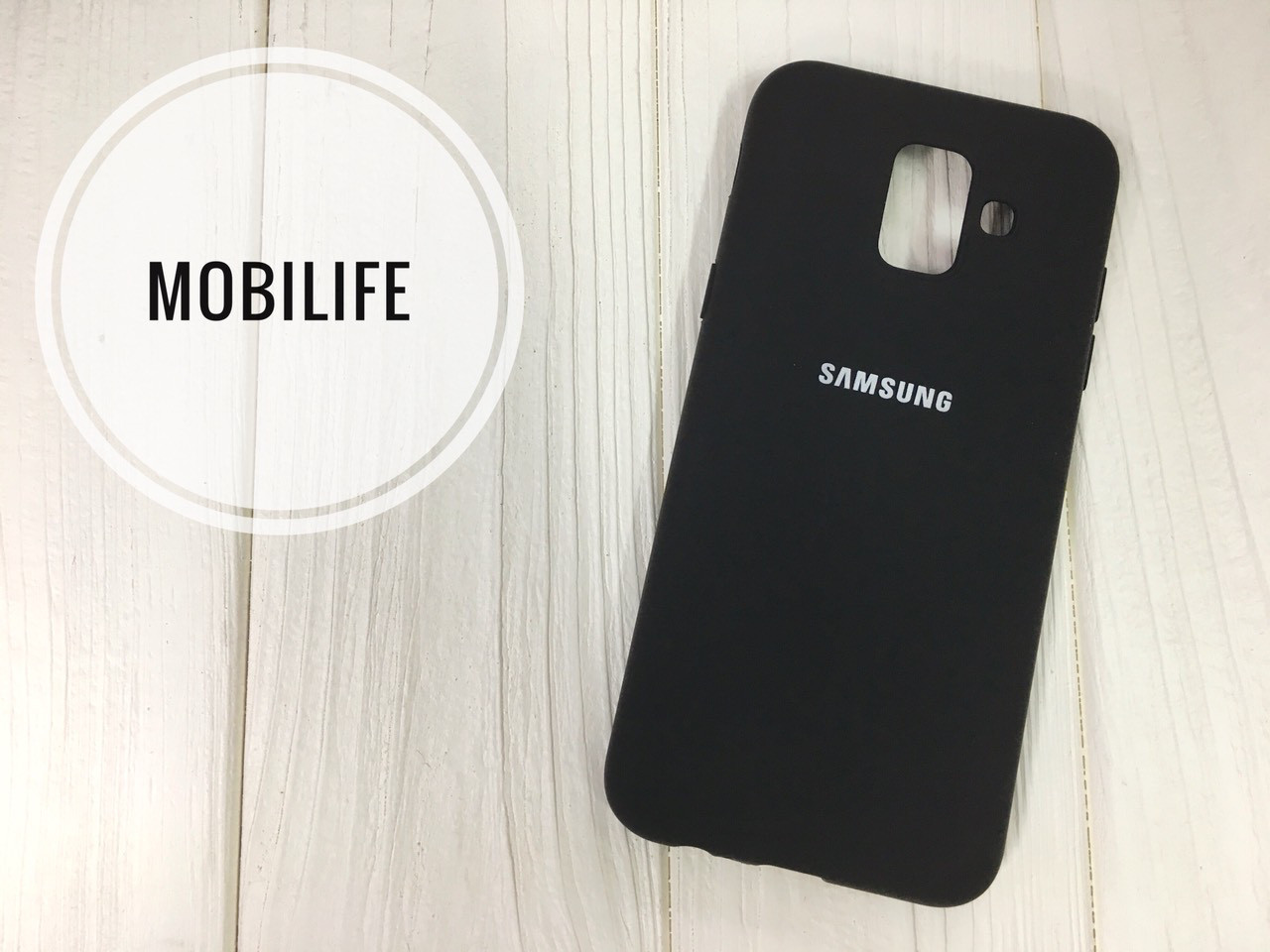 Silicon case Samsung J6 2018 black