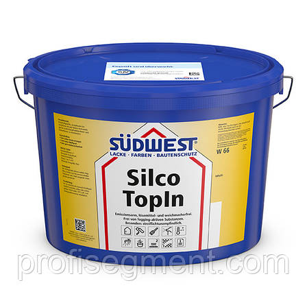 Одношарова силіконова фарба SUDWEST SilcoTopin 12.5 L 9110 (Зюдвест Силкотопин), фото 1