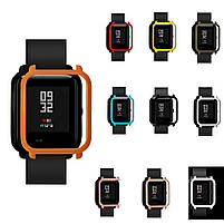 Захисний бампер для смарт годинника Amazfit Bip / Bip Lite помаранчевий, фото 8