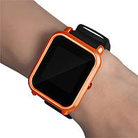 Захисний бампер для смарт годинника Amazfit Bip / Bip Lite помаранчевий, фото 5