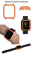 Захисний бампер для смарт годинника Amazfit Bip / Bip Lite помаранчевий, фото 7