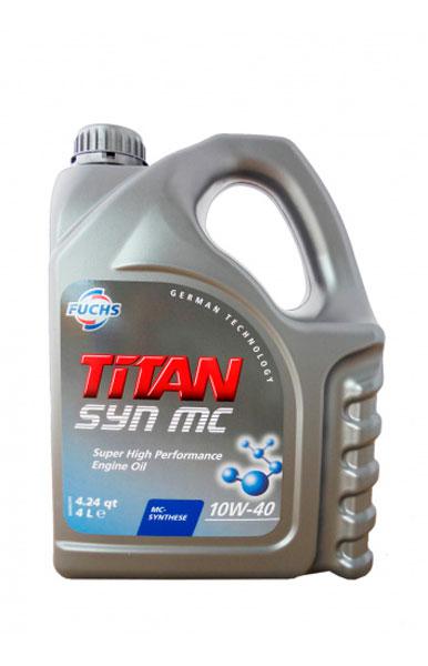 Масло моторне Fuchs 10W-40 Titan SYN MC 4 л.(601004360)