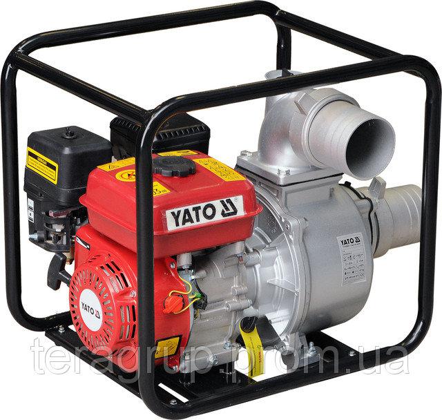 Мотопомпа бензинова YATO 4" 7.7л.с. 96м3/год