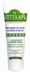 Охолоджуючий крем-гель для ніг