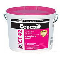 Фарба Ceresit CT 42 акрилова (Церезит) 10 л, фото 1
