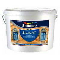 Однокомпонентная силикатная краска SILIKAT Sadolin, белый, 5л