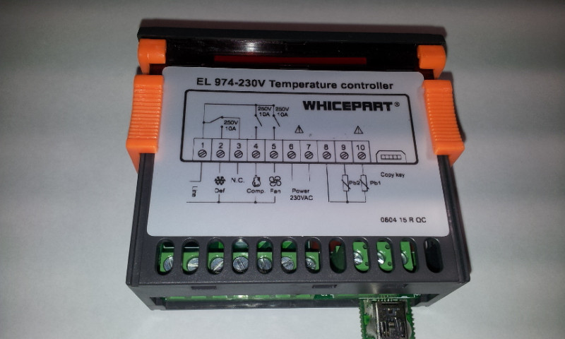 Контроллер Whicepart/Elitech EL 974 LX на 2 датчика - фото 3 - id-p51386179