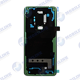 Кришка задня Samsung SM-G965 Galaxy S9 Plus, Black Чорна, GH82-15724A, оригінал!, фото 2