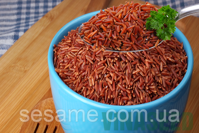 Дикий Коричневий (червоний) рис 1 кг (В'єтнам), фото 1