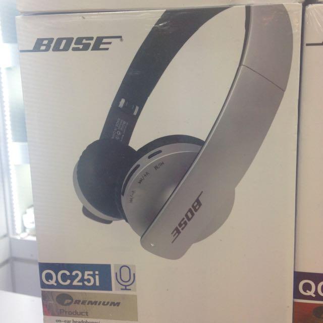 Plys dukke Forfølge Gentage sig Купити BOSE QC25i Bluetooth стерео навушники з МР3 і FM бездротові, ціна  714 ₴ - Prom.ua (ID# 522660648)