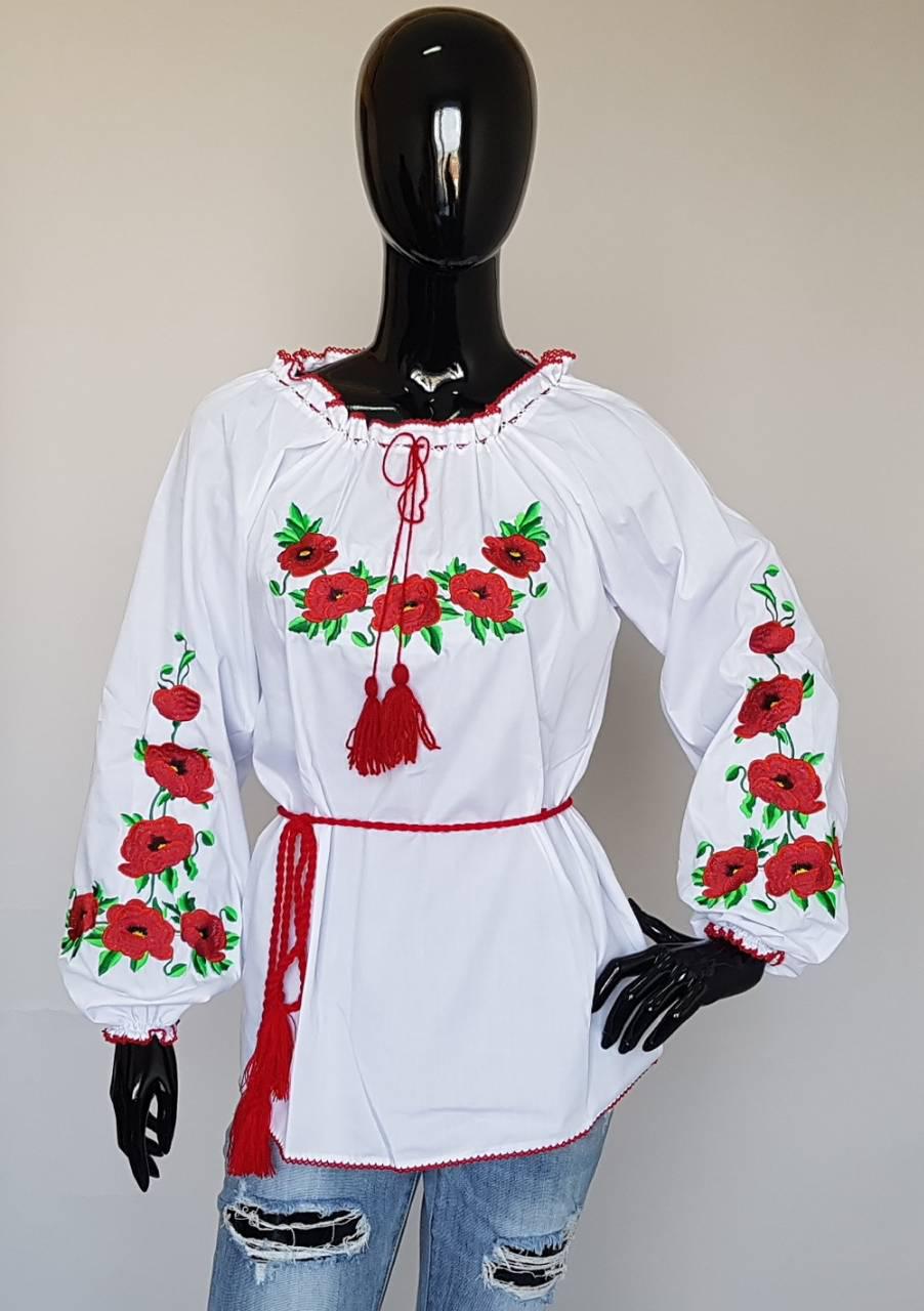 Вишиванка блузка «Лора» з довгим рукавом (з 140 по 170 р), фото 1