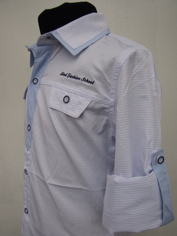 Сорочка блакитна для хлопчика 146,152 зросту Blueland Туреччина, фото 1