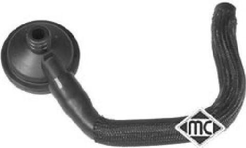 Патрубок системи вентиляції картера  Renault Logan, Kangoo 1.5DCI (04-) (03680) Metalcaucho