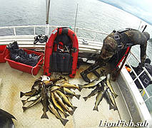 Плот LionFish.sub Буй для Подводной Охоты, Дайвинга, Фридайвинга 