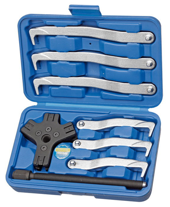 Набір універсальних знімачів у пластиковому футлярі 8 предметів 50822-5007 HEYTEC Німеччина, фото 1