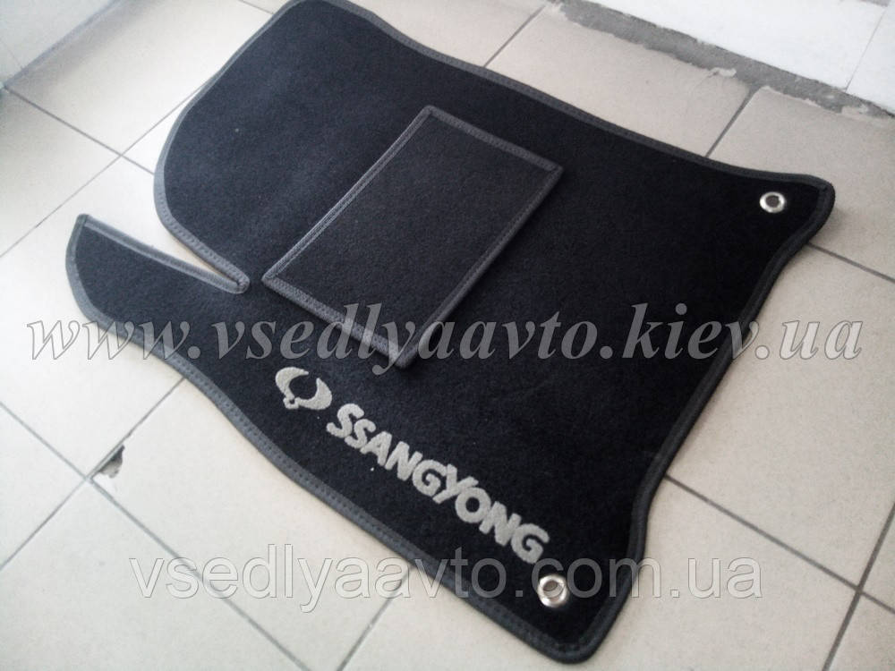 Водійський ворсовий килимок SsangYong Korando з 2010 р.