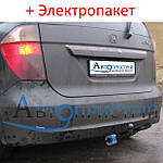 Фаркоп з'ємний на 2 болтах - Honda FR-V Універсал (2004-2009)