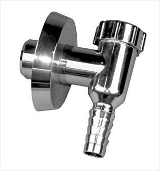 Зовнішній сифон STYRON для пральної і посудомийної машин хромований