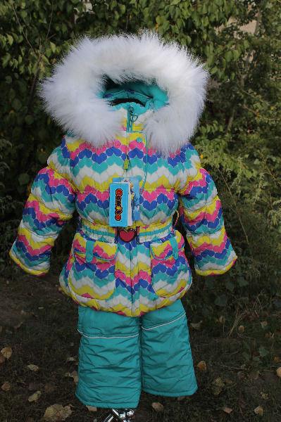 Дитячий зимовий комбінезон для дівчинки від Donilo 3331, 80-104