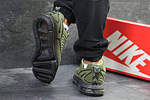 Круті чоловічі кросівки Nike Air Max DLX,темно зелені 41,45 р, фото 2