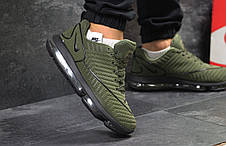 Круті чоловічі кросівки Nike Air Max DLX,темно зелені 41,45 р, фото 2