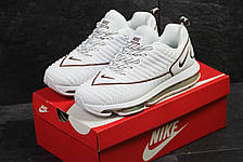 Круті чоловічі кросівки Nike Air Max DLX,білі 45р, фото 2