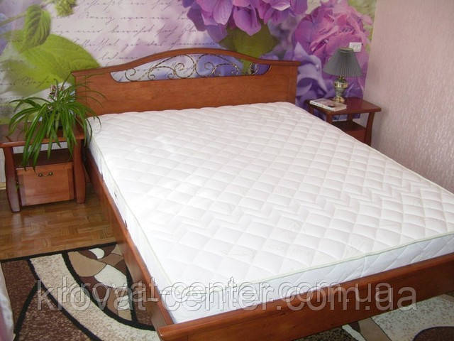 Кровать полуторная для спальни из массива дерева ольха "Фантазия - 2" от производителя - фото 6 - id-p61296011