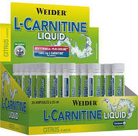 Weider L-Carnitine Liquid 20x25ml