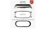 Ремінець Xiaomi Mi Band 4 / 3 MiJobs Metal Plus металевий велика ланка Чорний 1690P, фото 2