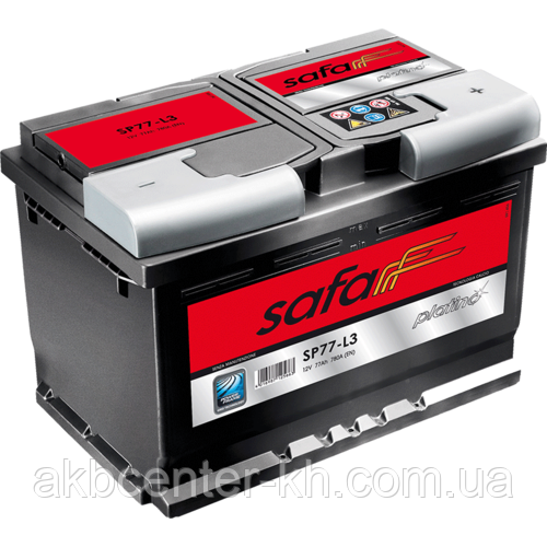 Автомобільний акумулятор SAFA PLATINO 6CT- 63A2 610A R, фото 1