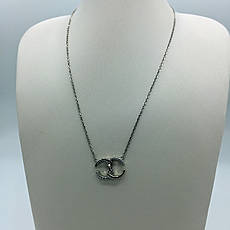 Кольє срібло