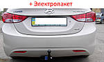 Фаркоп - Hyundai Elantra Седан (2011--) з'ємний на 2 болтах