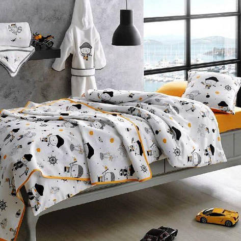 Постільна білизна Tivolyo Home PIRATES bebe дитяче, фото 2