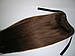 Натуральний накладний хвіст 50 см відтінок No8 100 грамів, фото 5