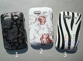 Пластиковий чохол з малюнком для HTC Wildfire S (a510e)