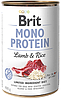 100053/9728 Brit Mono Protein Lamb & Rice с ягненком и рисом, 400 гр