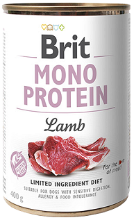 100058/5369 Brit Mono Protein Lamb з ягням, 5+1 шт.