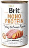 100056/9759 Brit Mono Protein Turkey & Sweet Potato с индейкой и картофелем, 400 гр