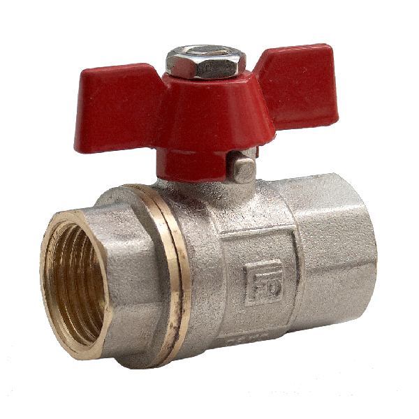 Кран кульовий FADO Classic метелик ВВ 1" PN 40